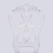 Durable Clear Crystal Plastic Chair