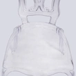 Durable Clear Crystal Plastic Chair