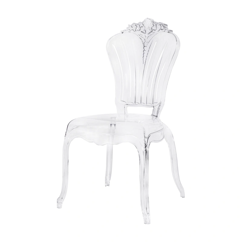 Personalized Plastic Crystal Chair