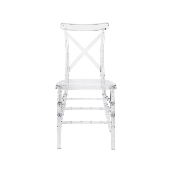 Transparent Crystal Plastic chair- Cost Effective, Value for Money