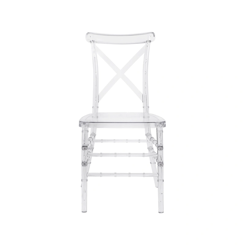 Transparent Crystal Plastic chair- Cost Effective, Value for Money