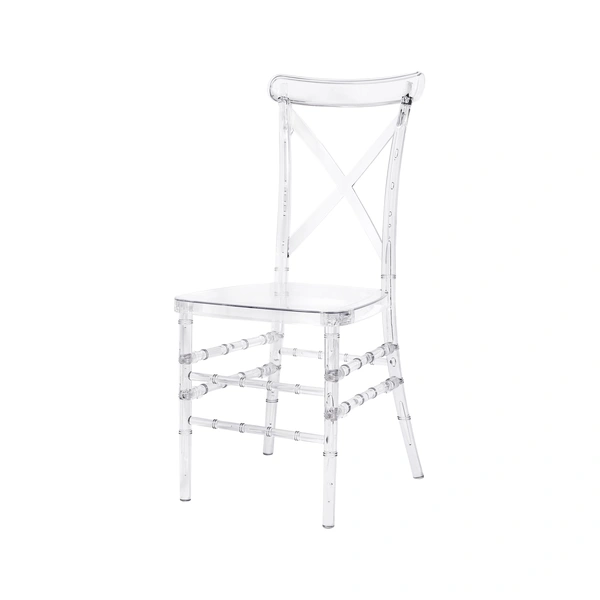 Transparent Crystal Plastic chair- Cost Effective, Value for Money