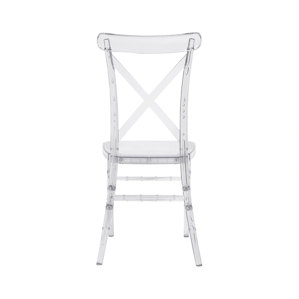 Transparent Crystal Plastic chair- Cost Effective, Value for Money