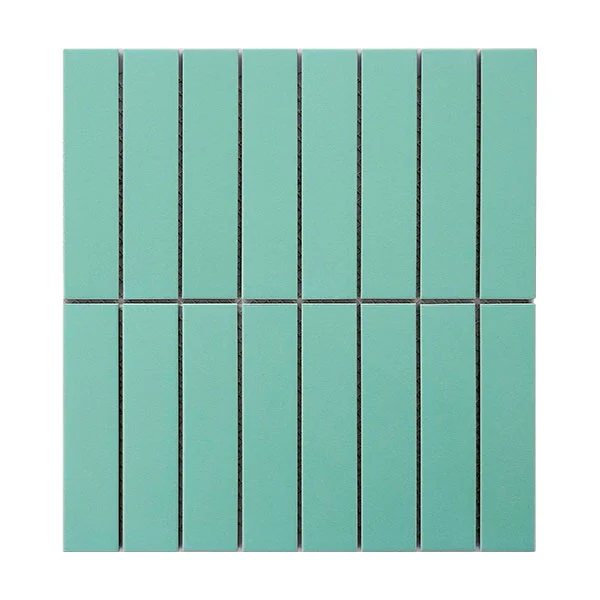 Mint Green Matte Ceramic Mosaic