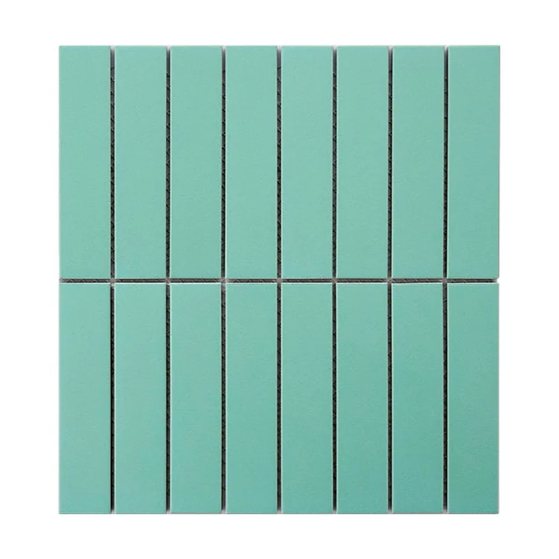 Mint Green Matte Ceramic Mosaic