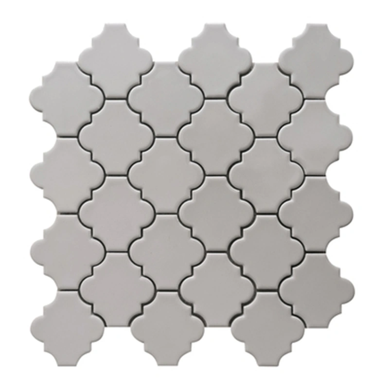 Grey Glossy Ceramic Mosaic