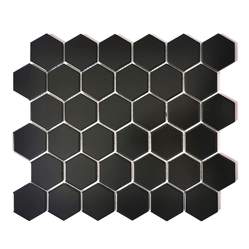 Black Matte Ceramic Mosaic