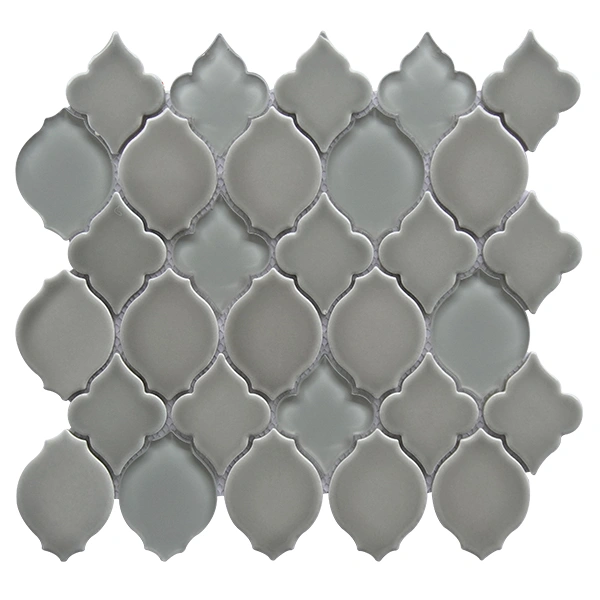 Atpalas Brown Lantern Glass&Ceramic Mosaic