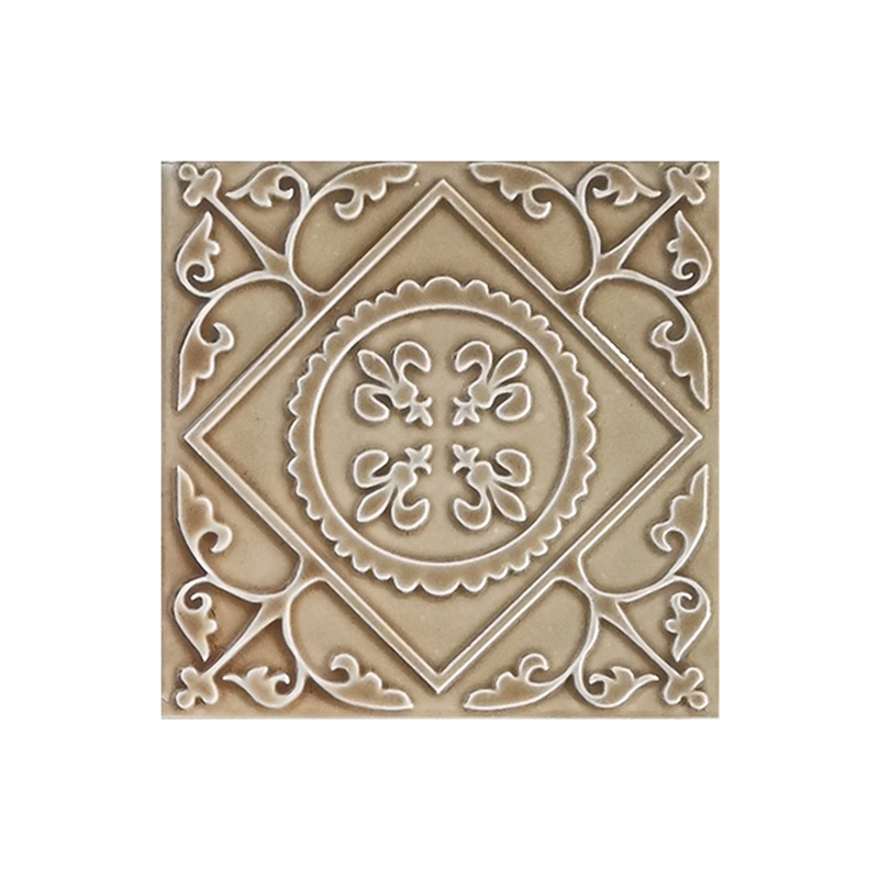 Yellow 3D Glossy Ceramic Mosaic