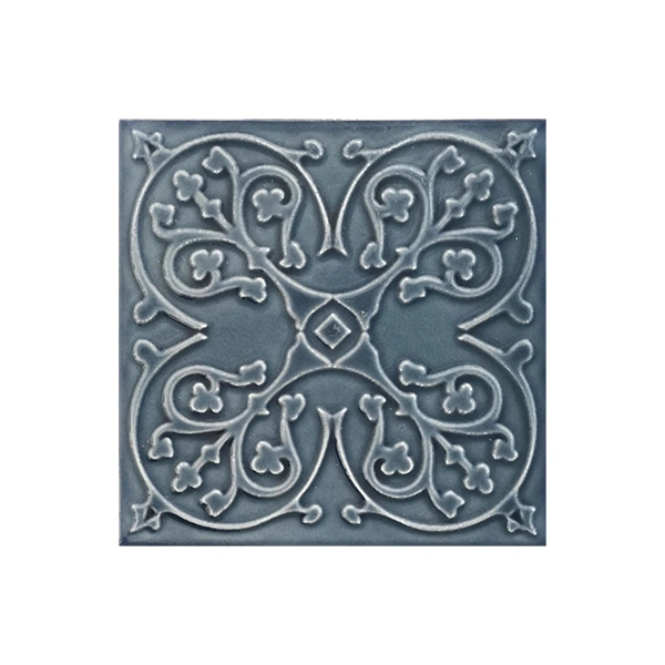 Blue 3D Glossy Ceramic Mosaic