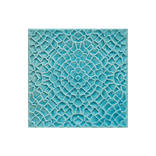 Blue 3D Glossy Ceramic Mosaic