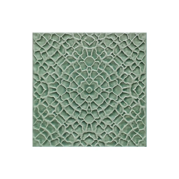 Green 3D Glossy Ceramic Mosaic