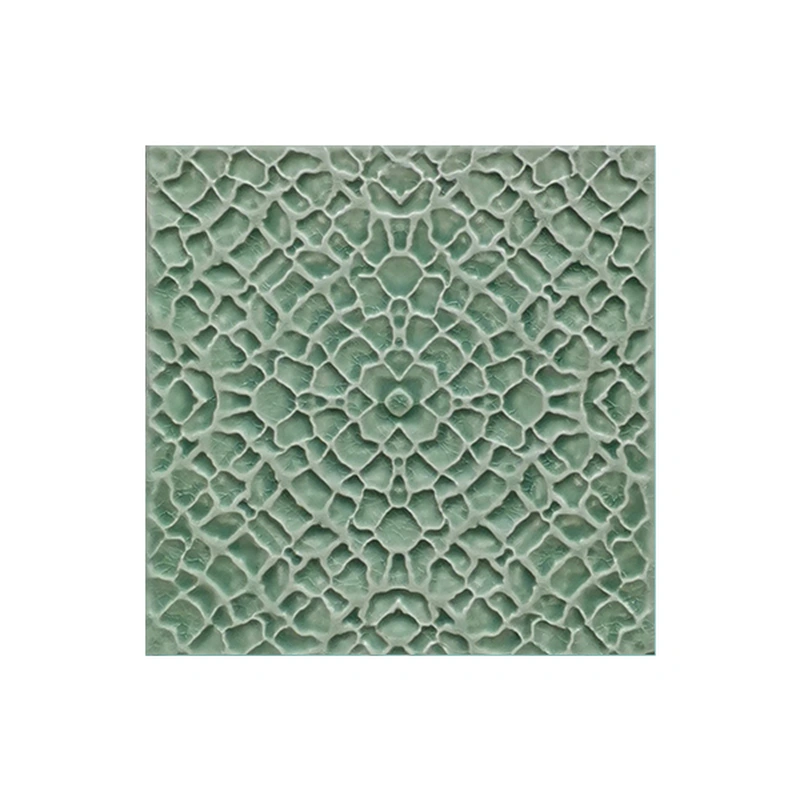 Green 3D Glossy Ceramic Mosaic