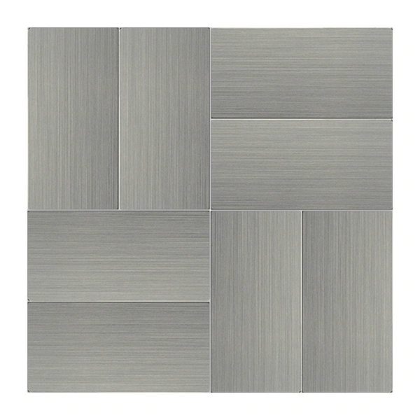 Atpalas Peel & Stick Golden Lantern Metal Mosaic