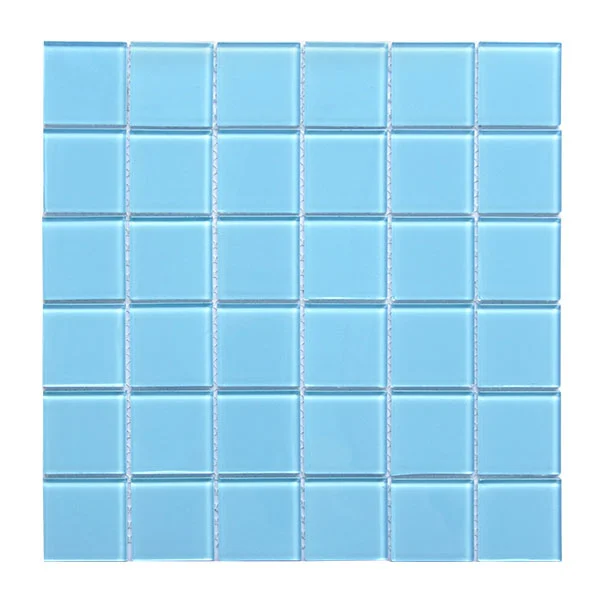 Atpalas Light Blue Swimming Pool Glass Tile
