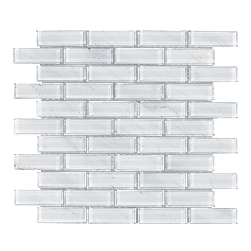 Atpalas White Glass Mosaic