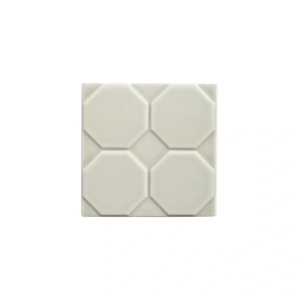 Taupe Glossy Ceramic Tile