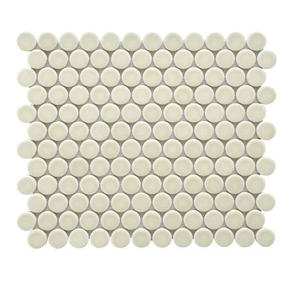 Penny Round Recycle Glass Mosaic