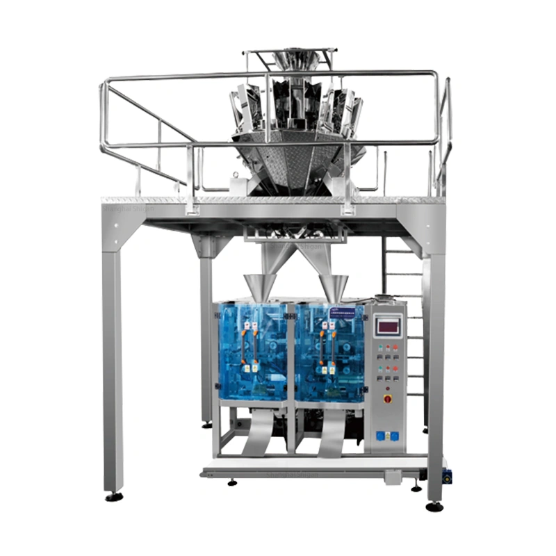 Micro Weighing Packaging All-in-one Machine Multi-head Weigher Vertical Packaging Machine System Factory