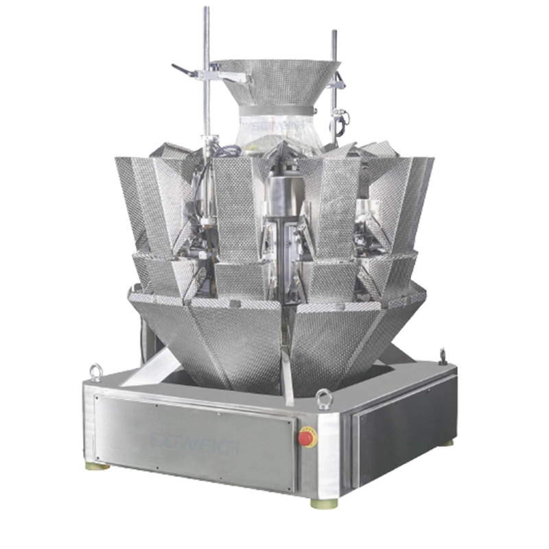 Quantitative Screw Nut Small Multi-head Scale Intelligent Multihead Combination Weigher For Hardware Industry