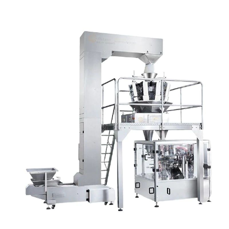 Coffee Granule Automatic Packing Machine Multi-head Weigher Combination System Production Line