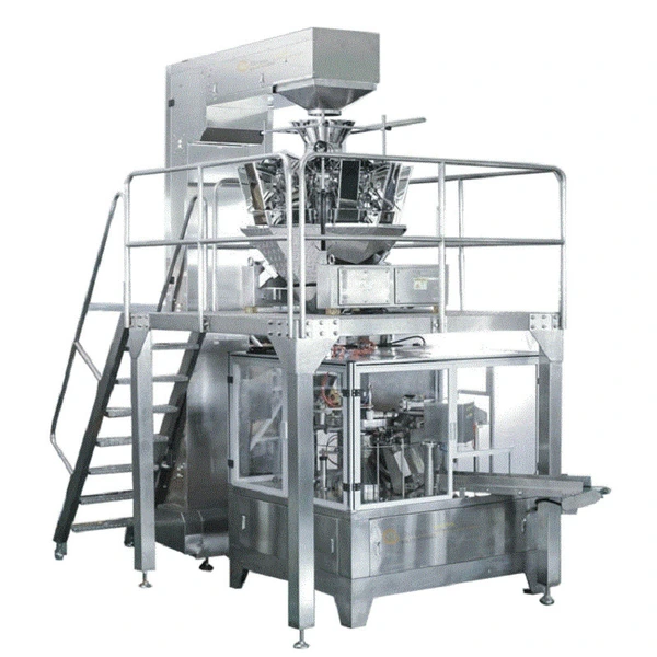 Coffee Granule Automatic Packing Machine Multi-head Weigher Combination System Production Line