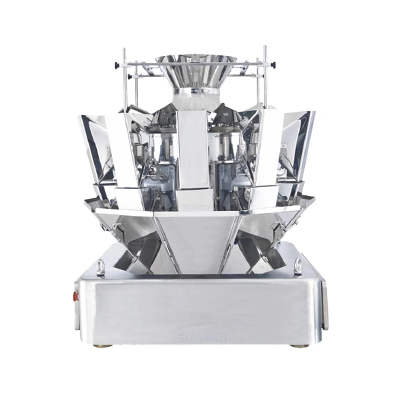 Multi-head Weigher Automated Weighing Line Equipment Vibratory Feeding Food Multihead Weigher Factory Price Canada