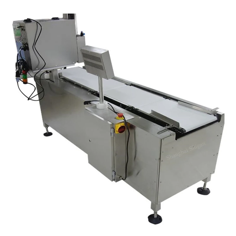 Plastic Bottle Industrial Checkweigher and Labeling Machine Inline Production Weighing Labeling Machine