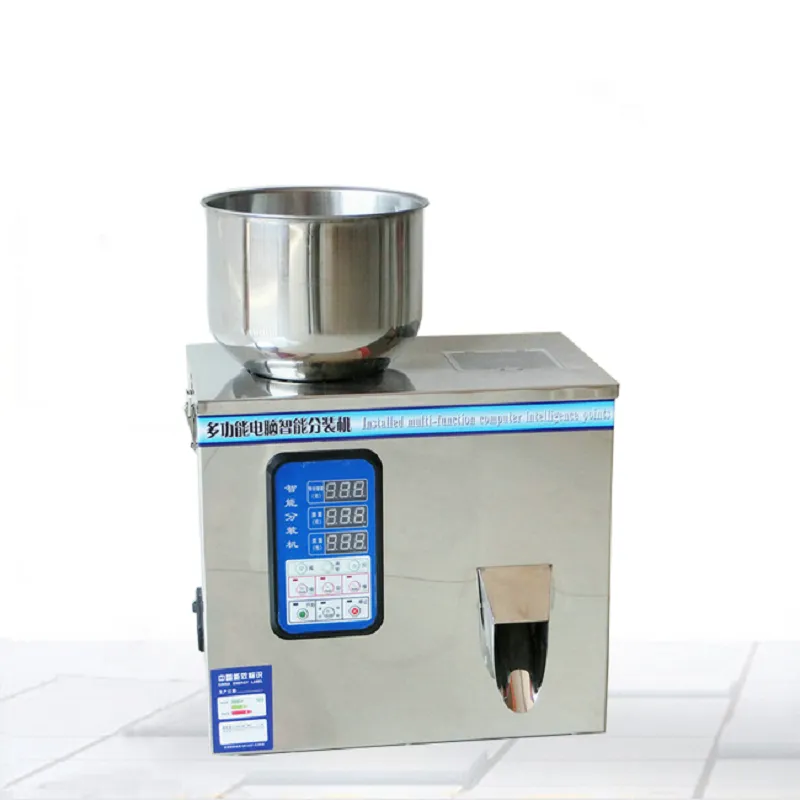 100-2500g Spice Single-head Filling Machine Semi-automatic Weighing And Bag Filling Machine Rice Powder Filling Machine