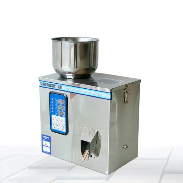 100-2500g Spice Single-head Filling Machine Semi-automatic Weighing And Bag Filling Machine Rice Powder Filling Machine