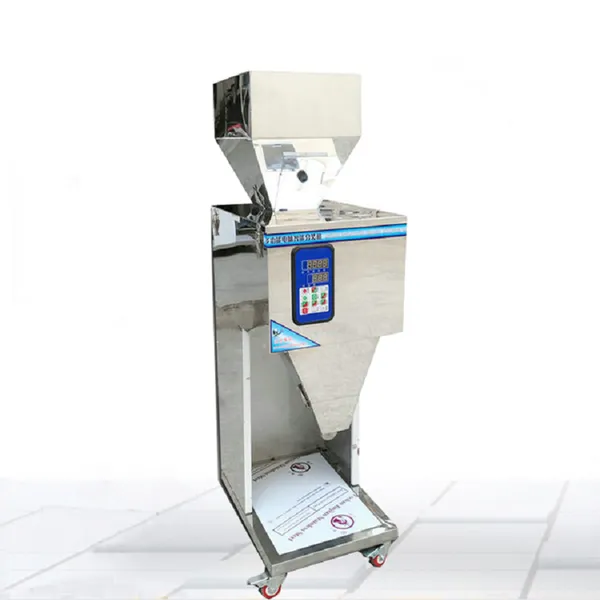 100-2500g Spice Single-head Filling Machine Semi-automatic Weighing And Bag Filling Machine Rice Powder Filling Machine