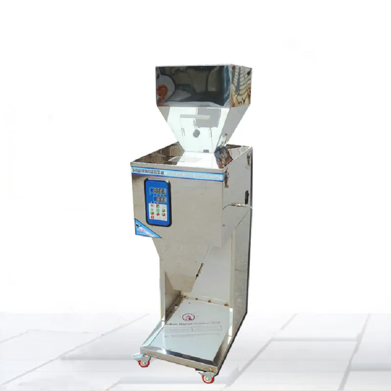 100-2500g Spice Single-head Filling Machine Semi-automatic Weighing And Bag Filling Machine Rice Powder Filling Machine