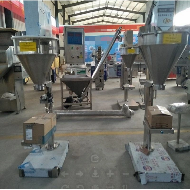 Semi-automatic Large Range Linear Scale 10kg Powder Particle Linear Weigher Packaging Machine Solutions