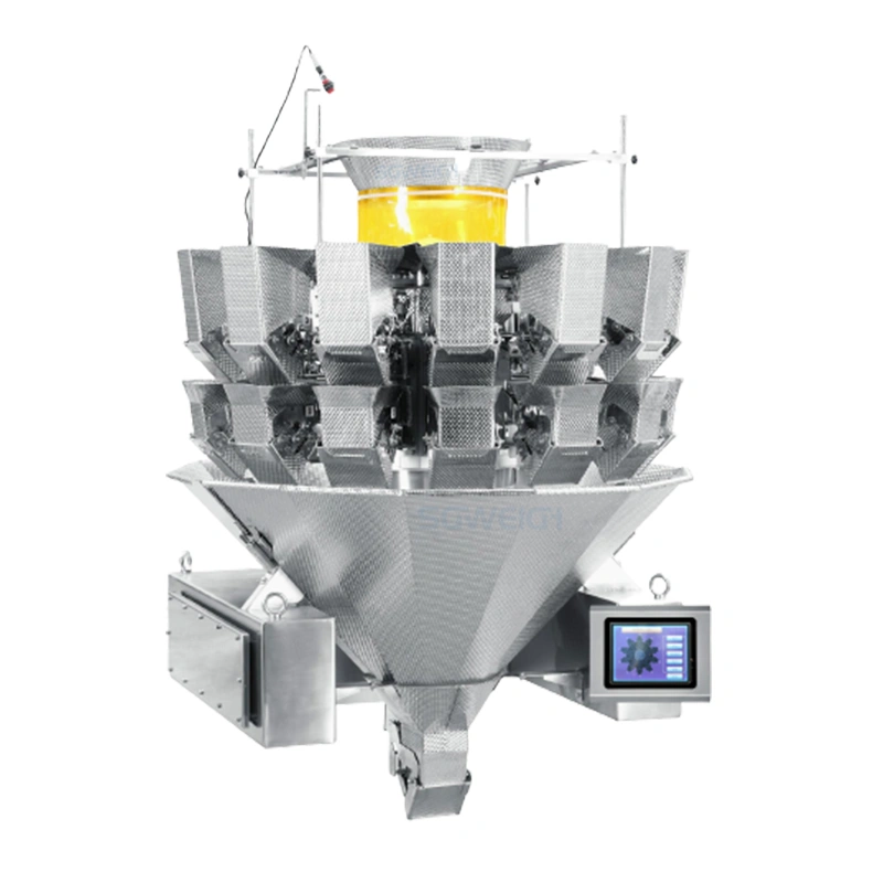 Walnuts Pistachios Digital Quantitative Multi-head Weigher System Particle Computer Multi-head Combined Scale Factory Price