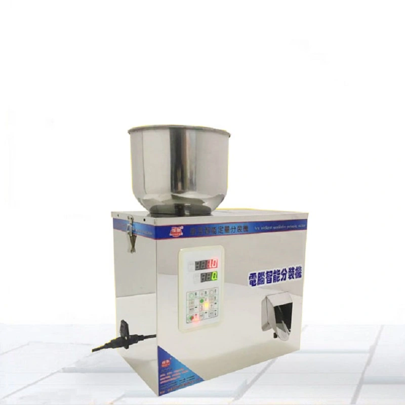 Semi Automatic Particle Granule Weighing Filling Machine Small Pouch Rice Food Weighing and Filling Machine Factory Price