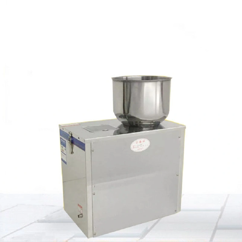 Semi Automatic Particle Granule Weighing Filling Machine Small Pouch Rice Food Weighing and Filling Machine Factory Price