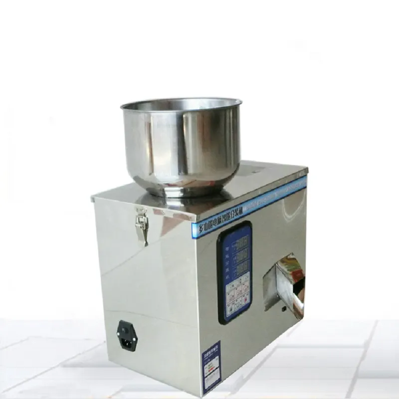 Semi Automatic Particle Granule Weighing Filling Machine Small Pouch Rice Food Weighing and Filling Machine Factory Price
