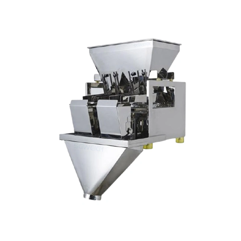 Automatic Granule Linear Weigher 2 Head For Long Range Production Line Intelligent Digital Linear Scale Manufacture Price