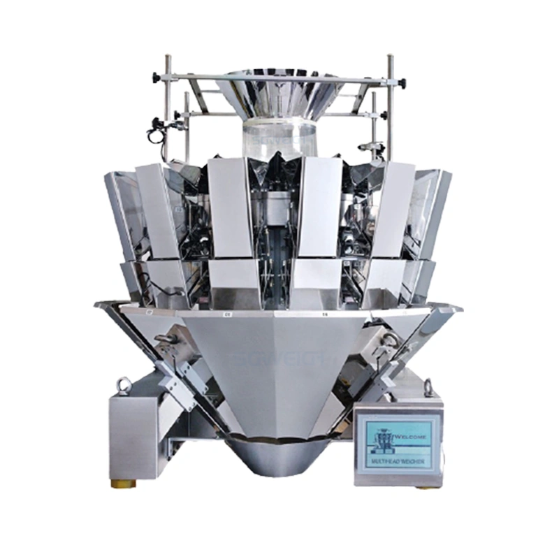 300g Lentils Gross Black Tea Automatic Combination Multi Head Weigher Quantitative 10 Heads Weigher Wholesale Price