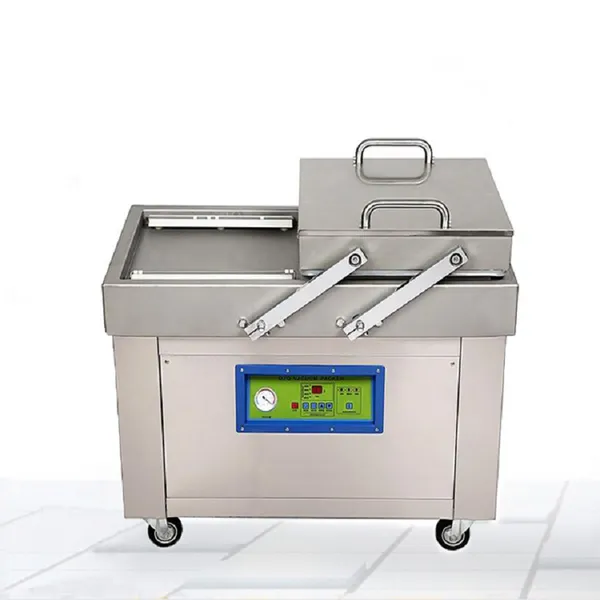 Automatic Vacuum Packing Machine For Dried Squid Seafood Multi Functional Continuous Vacuum Packing Sealing Machine