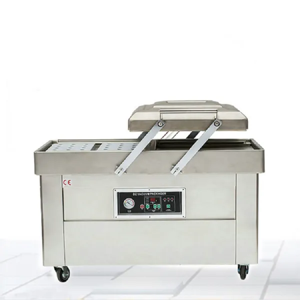 Automatic Vacuum Packing Machine For Dried Squid Seafood Multi Functional Continuous Vacuum Packing Sealing Machine