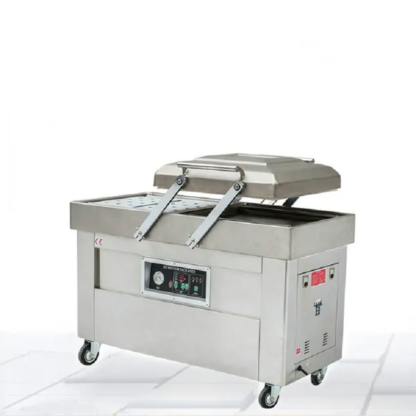 Automatic Vacuum Packing Machine For Dried Squid Seafood Multi Functional Continuous Vacuum Packing Sealing Machine