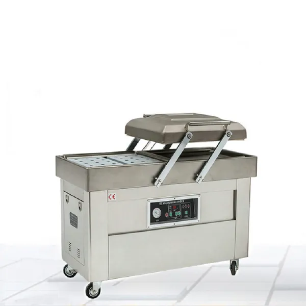 Automatic Vacuum Packing Machine For Dried Squid Seafood Multi Functional Continuous Vacuum Packing Sealing Machine