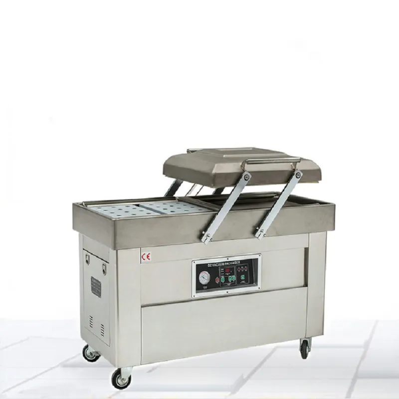 Automatic Vacuum Packing Machine For Dried Squid Seafood Multi Functional Continuous Vacuum Packing Sealing Machine