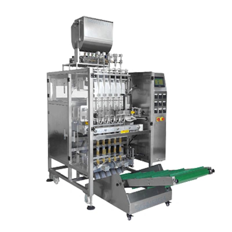 Automatic Multi-lane Liquid Packing Machine for Oral Liquids Pharmaceutical Pouch Multi-lane Packing Machine Price