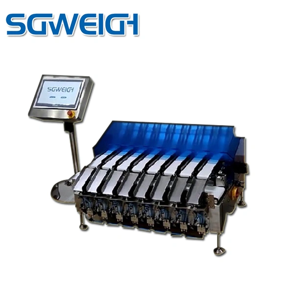 Customized 4/6/8/10-line Strip Multi-lane Checkweigher for Food Industry