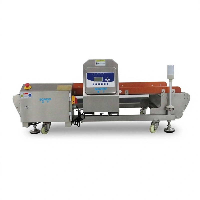 Food-Grade Metal Detector for Biscuits Sensitivity Conveyor Metal Detector System