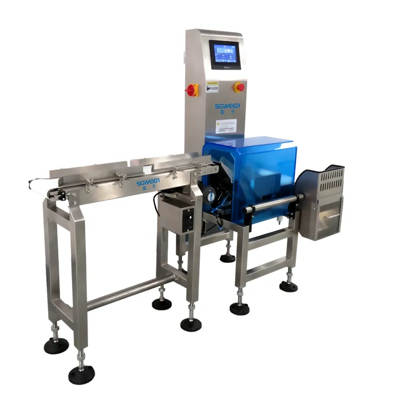 High-Speed Checkweigher for Small Bag Fast Production Compact Checkweigher