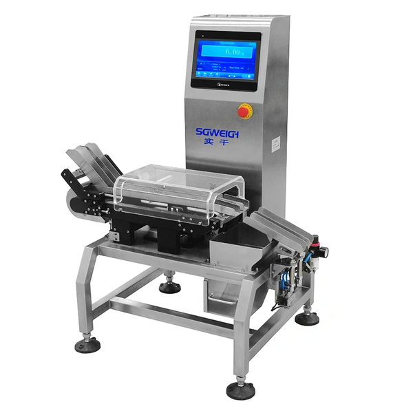 Automatic Bar Dual-Column Conveyor Checkweigher High-Volume Sachet Check Weigher