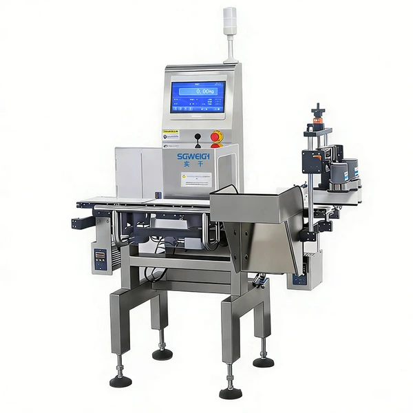 High-Speed PET Plastic Packaging Checkweigher Industrial Weight Checker System